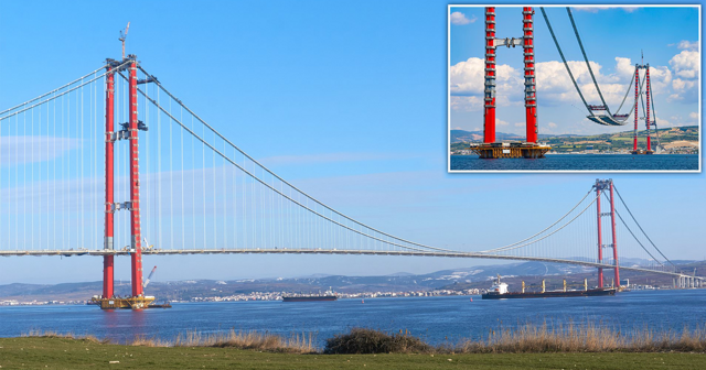 В Турции открылся самый длинный висячий мост в мире