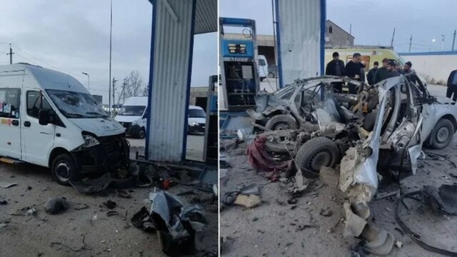 «Форд» разворотило в клочья: взрыв газобаллонного оборудования в Дагестане