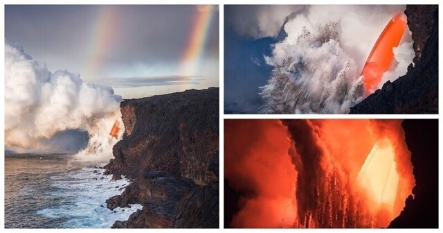 Гавайский вулкан Килауэа во всей своей красе