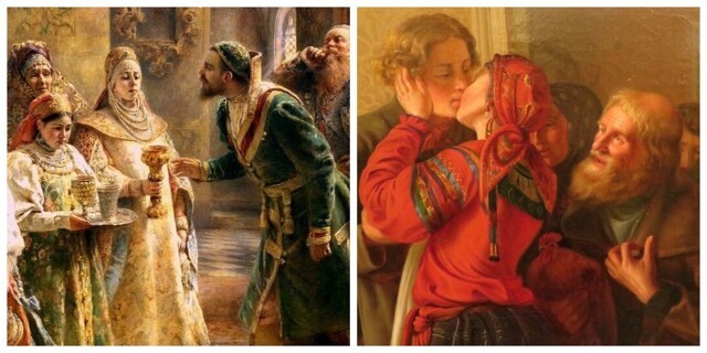 Поцелуйные обряды Руси, повергавшие иностранцев в культурный шок