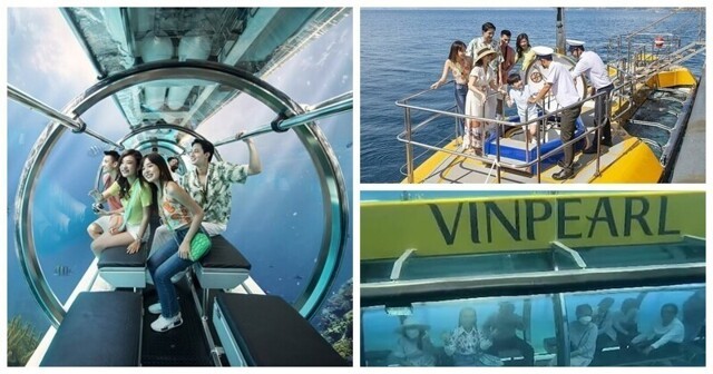 Вьетнамский курорт предлагает отдыхающим покататься на подводной лодке