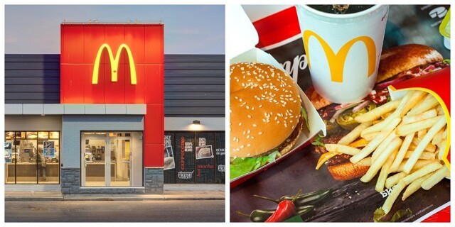 Владелец «Макдоналдс» подал заявку на регистрацию нового логотипа сети