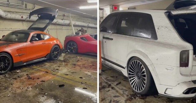 Наводнение в Майами уничтожило коллекцию экзотических автомобилей стоимостью в миллионы долларов