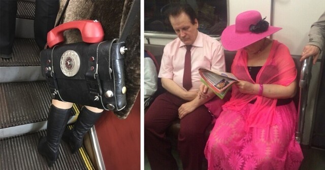 Наши любимые модники из метро Питера, которые снова дали жару
