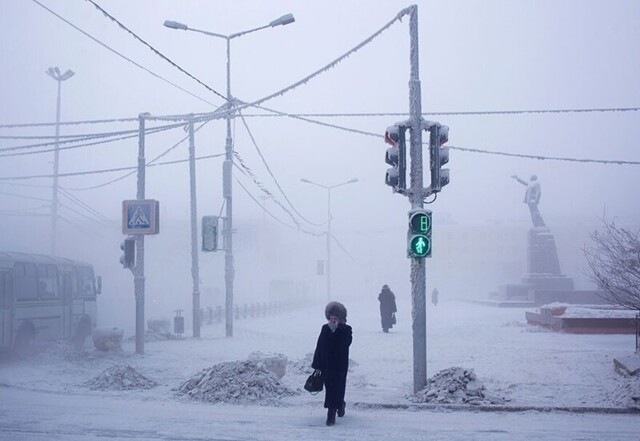 Оймякон, самый холодный населенный пункт на земле