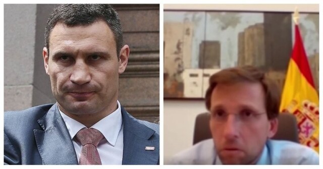 «Виталий Кличко» побеседовал с мэром Мадрида и тот пообещал отправить беженцев из Украины обратно на родину