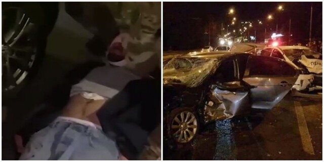 Передали его специалистам скорой помощи: кортеж Зеленского попал в ДТП в Киеве