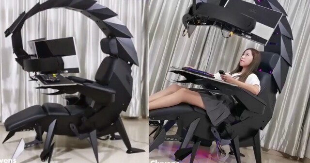 Императорское рабочее кресло "скорпион" с единственным недостатком