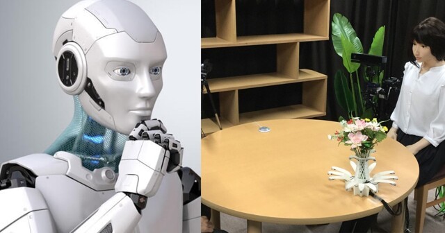 До чего дошел прогресс: японцы создали робота, смеющегося над шутками