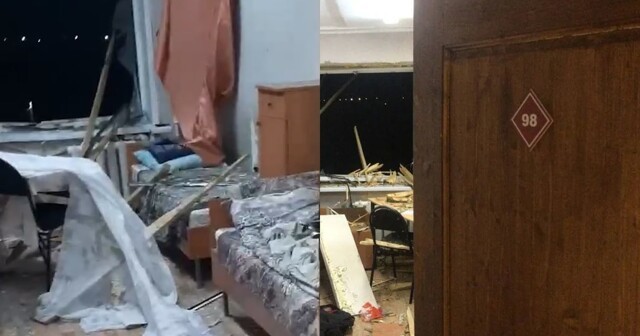 "Там всё в крови!": в общежитии Курска сорванная ураганом рама убила студента