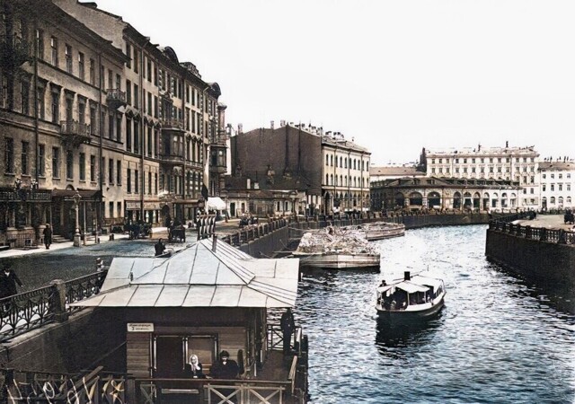 Санкт-Петербург начала 20 века. Удивительные снимки немецкого фотографа в цвете