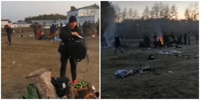 "Грейтесь у костров, спите на земле!": мобилизованные в Омске жарят шашлыки в чистом поле и ждут заселения в часть