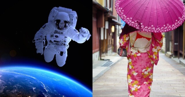Пожилая японка оплатила "русскому космонавту" возвращение на Землю, чтобы сыграть с ним свадьбу