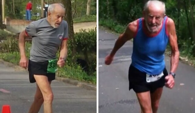 Легендарный 100-летний дед из Цинцинатти занимается бегом более уже 60 лет