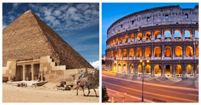 Пирамида Хеопса, великая Китайская стена и Колизей - сколько стоило всё это построить?