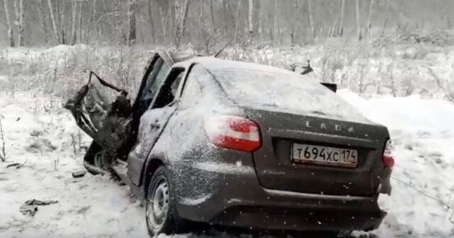 Авария дня. Три человека пострадали в ДТП на трассе Челябинской области