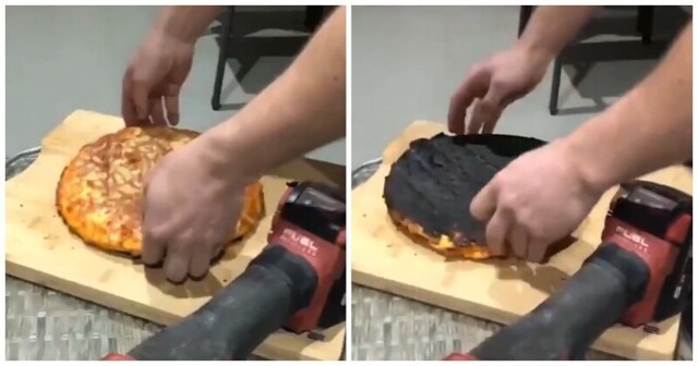 Что делать, если пицца подгорела снизу?