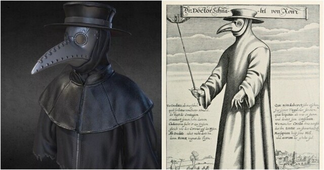 Почему доктора во время чумы носили птичьи маски