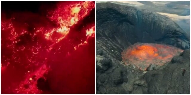 Страшно красиво: на Камчатке началось извержение вулкана