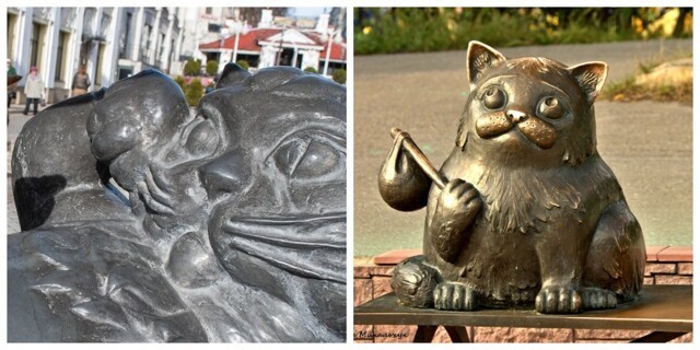 «Мяу» в металле: памятники настоящим и вымышленным котам и кошкам