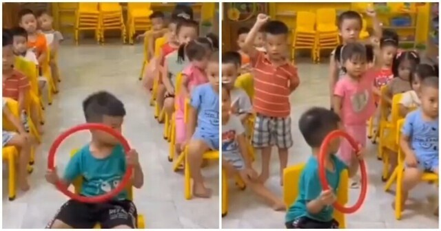 Уроки вежливости во вьетнамском детском садике