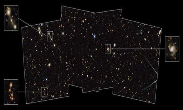 "Джеймс Уэбб" сделал снимки невиданных ранее галактик