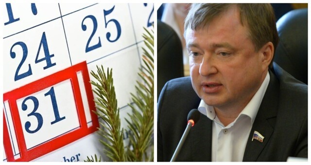 Депутат Госдумы заявил о необходимости сократить новогодние праздники до трёх дней