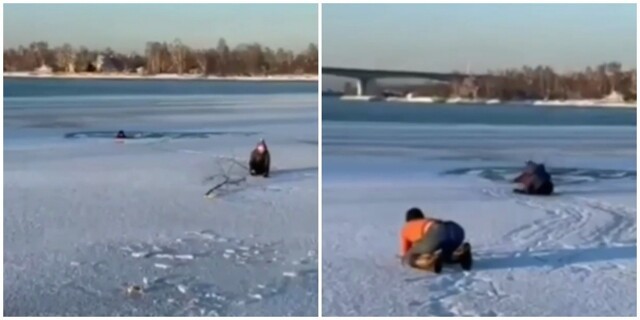 В Иркутске 10-летний мальчик вместе с другом провалился под лёд, но смог выбраться и спасти приятеля