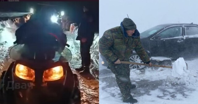 Спасатели в Казахстане искали пропавшую в буран семью, а нашли под снегом 93 человека