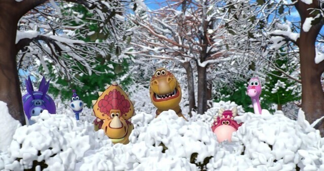 Трейлер мультфильма "Турбозавры. Зимние приключения" (2023)