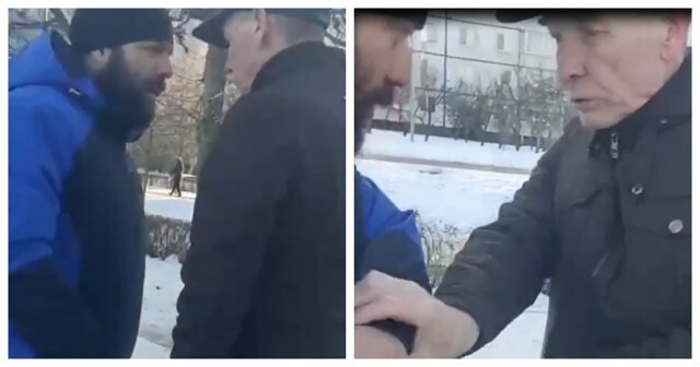 «Ты почему на машину плюнул?»: кавказец наехал на мужика из-за того, что тот оскорбил Z-символику