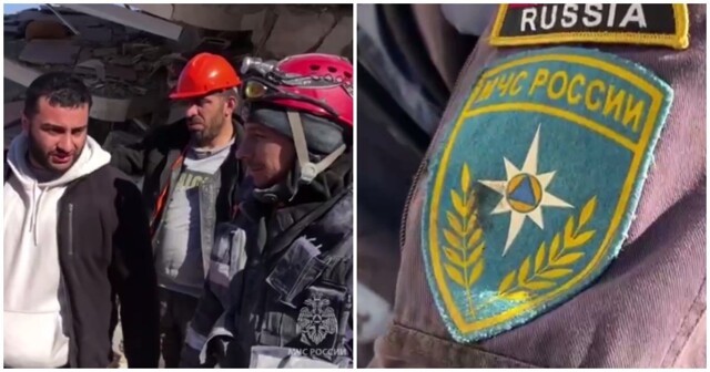 Жители разрушенного дома в Турции похвалили российских спасателей за смелость