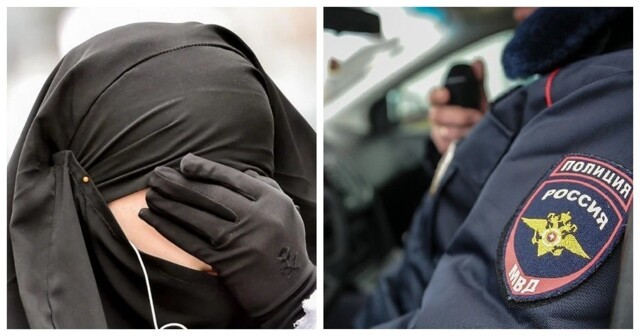 В Москве мигрантка напала на сотрудника полиции из-за просьбы снять платок