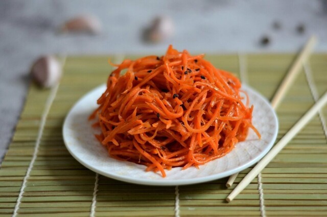 Видео-рецепт моркови по-корейски в домашних условиях