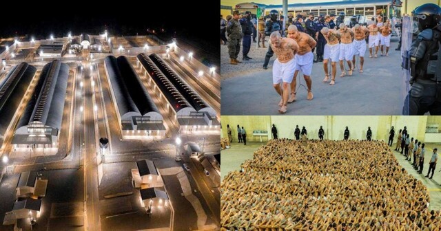 В Сальвадоре открыли "мегатюрьму" на 40000 заключённых