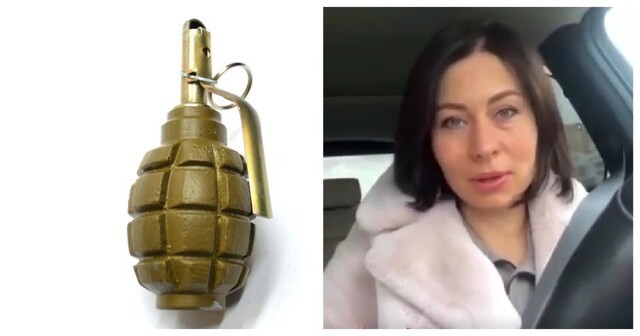В Липецке женщины получили на 8 марта подарки с гранатами Ф-1