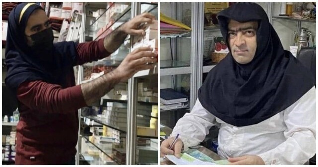 В Иране запретили сотрудницам аптек работать без хиджаба. И теперь их носят даже мужчины