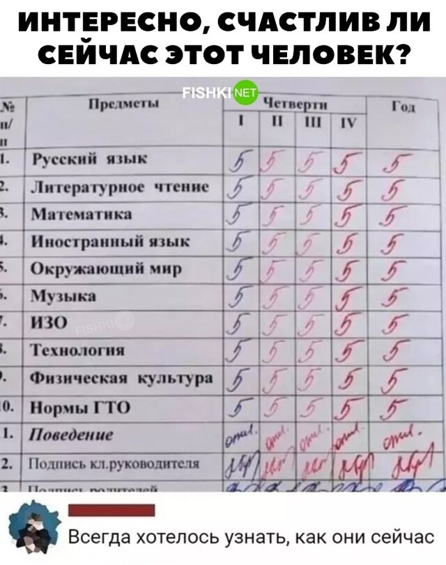 Судьба отличника⁠⁠