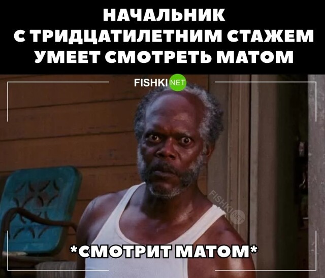 Опытный начальник