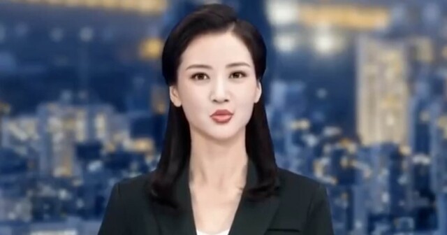 В Китае представили новую виртуальную ведущую новостей, работающую на основе ИИ
