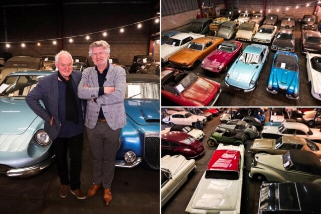 В Нидерландах выставлены на аукцион более 230 старых автомобилей