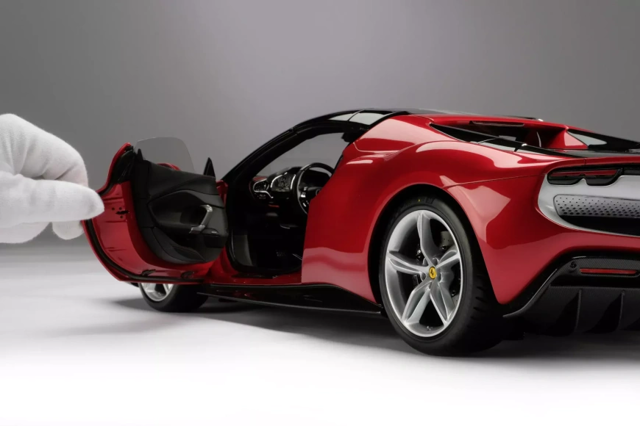 Масштабную модель Ferrari 296 GTS оценили в 1 550 000 рублей