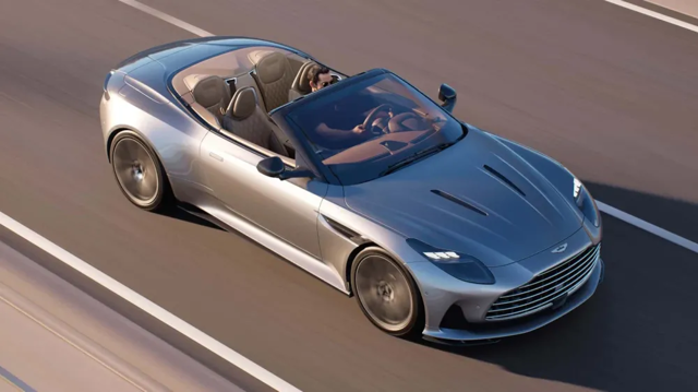 Aston Martin представил кабриолет DB12 Volante с максимальной скоростью 325 км/ч