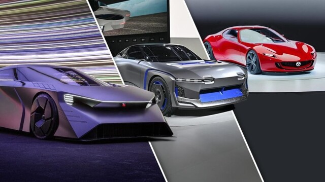 Спорткары будущего, представленные на токийской выставке Japan Mobility Show