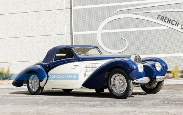 Bugatti Type 57С 1937 года оценили в 3,5 миллиона долларов