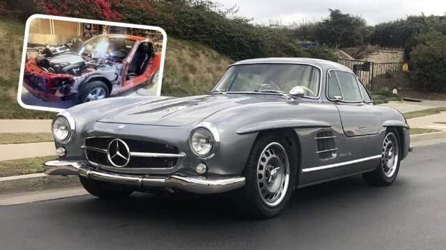 Mercedes-Benz SLK 320 превратили в 300 SL Gullwing