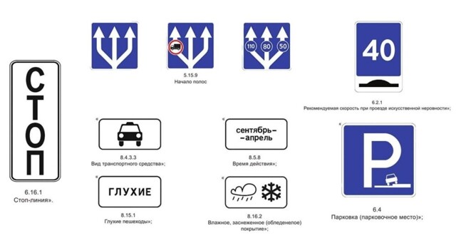 С 1 января 2026 года появятся новые дорожные знаки