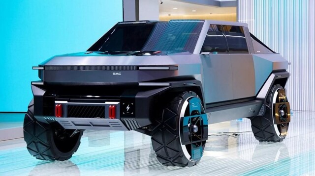 Китайская GAC выпустит свой Cybertruck