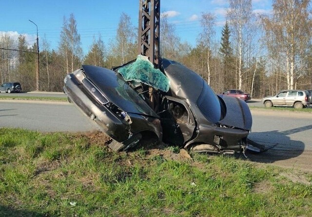 Намотался на столб