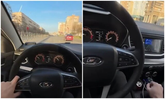 У Lada Vesta во время движения заблокировался руль